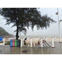 溪涌之行，6月風(fēng)雨擋不住激埃特的熱情